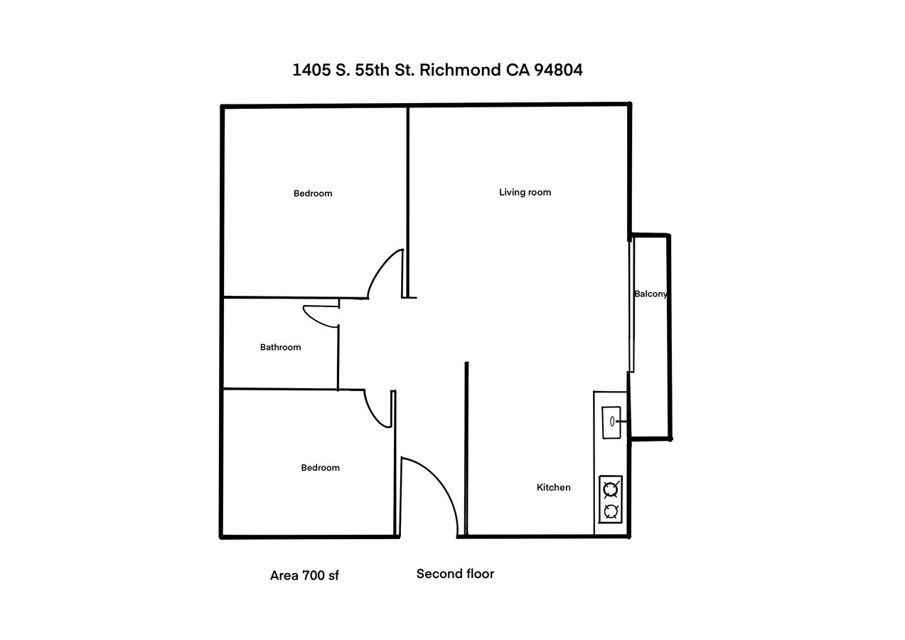 1405 Merced St, Richmond, CA 94804 - Lot 6 -  - Plan d’étage - Image 1 of 23