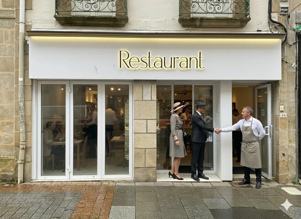 Local commercial dans Quimper à louer Photo de l’immeuble– Image 1 sur 4