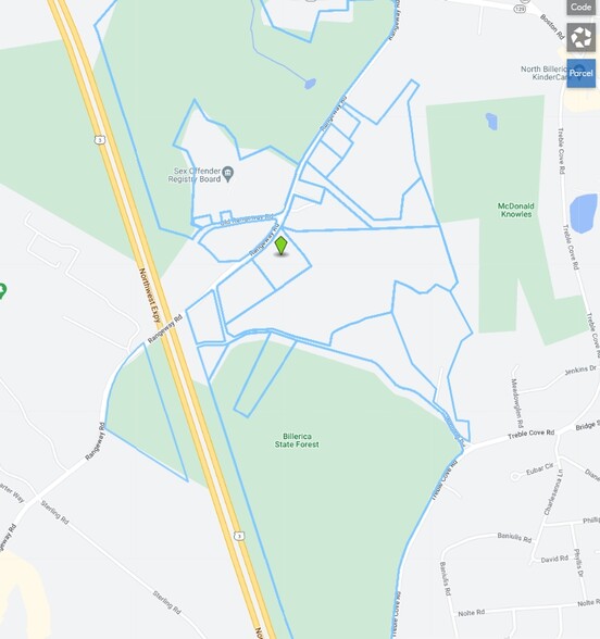 100 Rangeway Rd, Billerica, MA à vendre - Plan cadastral – Image 2 sur 3