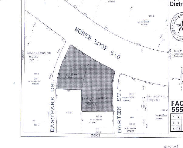 7100 N Loop Fwy E, Houston, TX à louer - Plan cadastral – Image 2 sur 9