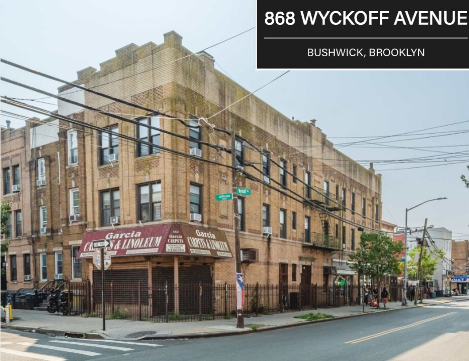 868 Wyckoff Ave, Brooklyn, NY à vendre Photo principale– Image 1 sur 20