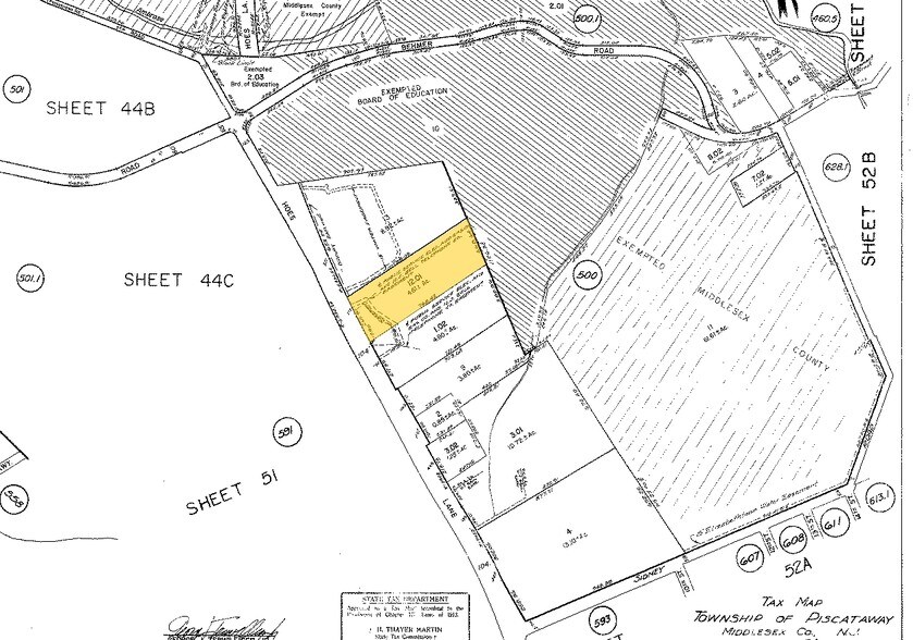 377 Hoes Ln, Piscataway, NJ à louer - Plan cadastral – Image 2 sur 10