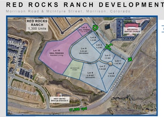 Plus de détails pour Red Rocks Ranch Development - Morrison & McIntyre, Morrison, CO - Terrain à louer
