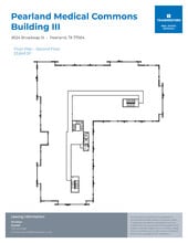 8524 Broadway St, Pearland, TX à louer Plan d’étage– Image 1 sur 1