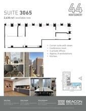 44 Montgomery St, San Francisco, CA à louer Photo intérieure– Image 1 sur 1