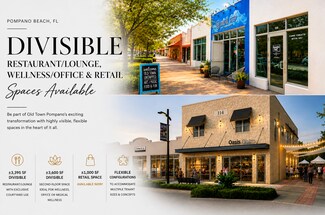 Plus de détails pour 114-120 N Flagler Ave, Pompano Beach, FL - Local commercial, Local d'activités à louer