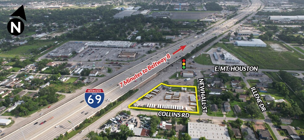 11680 Eastex Freeway, Houston, TX à vendre - Aérien – Image 2 sur 3