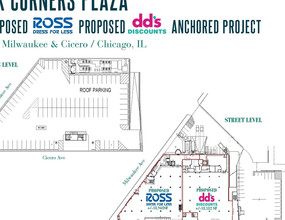 3970-3982 N Milwaukee Ave, Chicago, IL à louer Plan de site– Image 2 sur 2