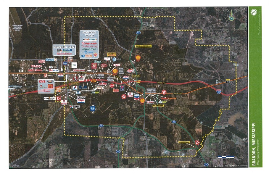 Orleans Way, Brandon, MS à vendre - Aérien – Image 3 sur 5