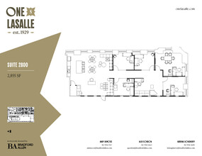 1 N La Salle St, Chicago, IL à louer Plan d’étage– Image 1 sur 15