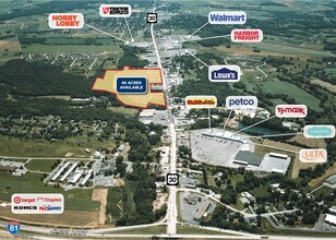 1421 Lincoln Way E, Chambersburg, PA - Vue aérienne vue de carte
