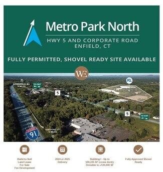 Plus de détails pour King St, Enfield, CT - Industriel/Logistique à louer