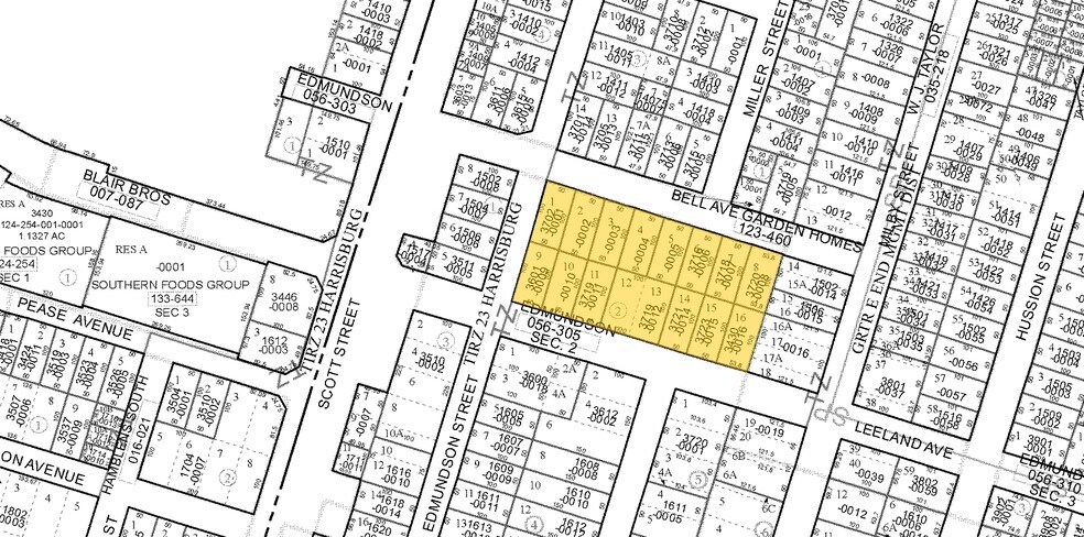 3719 Leeland St, Houston, TX à vendre - Plan cadastral – Image 3 sur 3