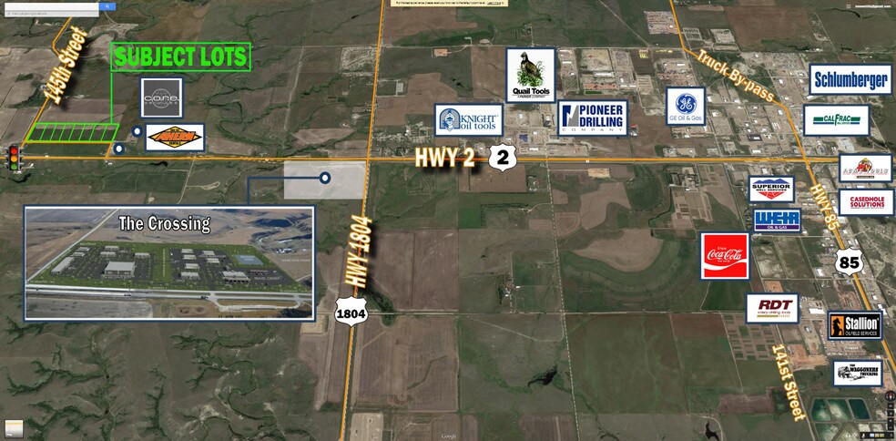 Hwy 1804 & Hwy 2 Hwy, Williston, ND à vendre - Photo de l’immeuble – Image 1 sur 2