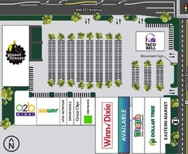 1349-1565 NW 23rd Ave, Gainesville, FL à louer Plan de site– Image 2 sur 3