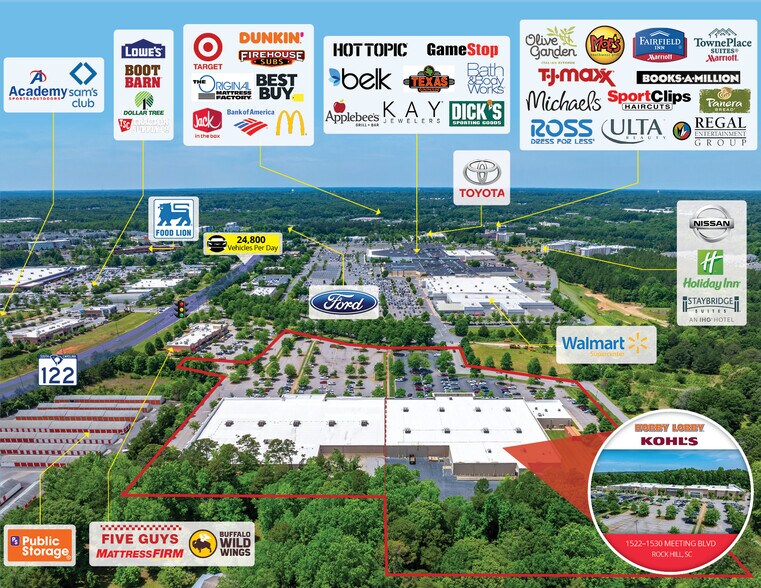 1522 Meeting Blvd, Rock Hill, SC à vendre - Photo de l’immeuble – Image 2 sur 5