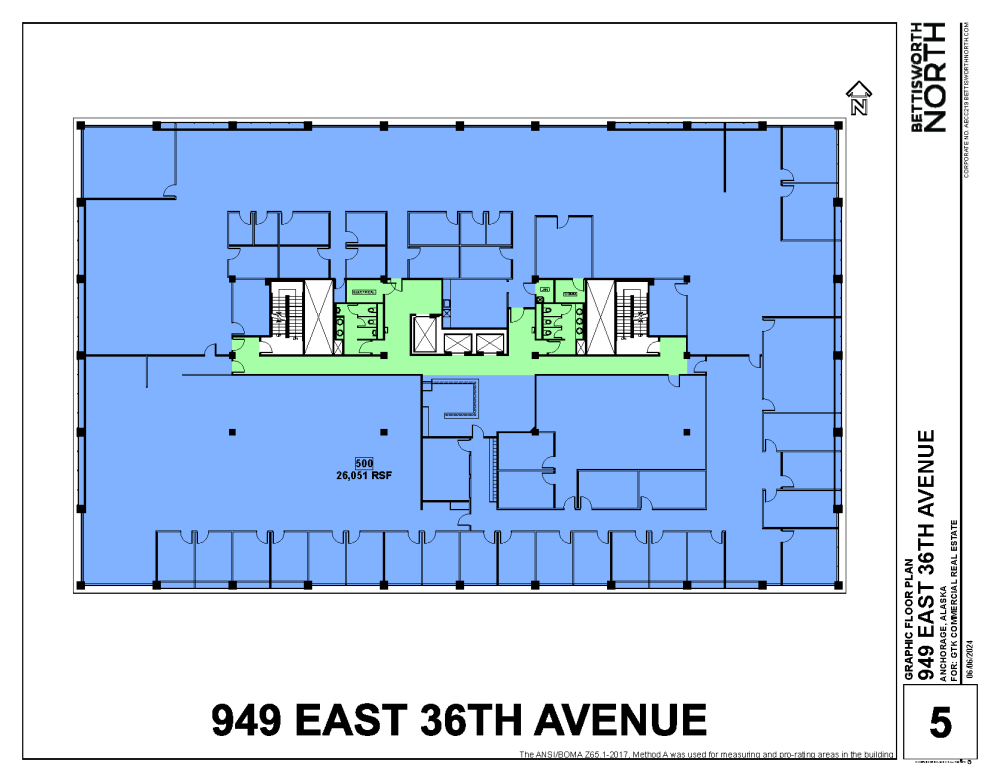 949 E 36th Ave, Anchorage, AK à louer Plan d’étage– Image 1 sur 4