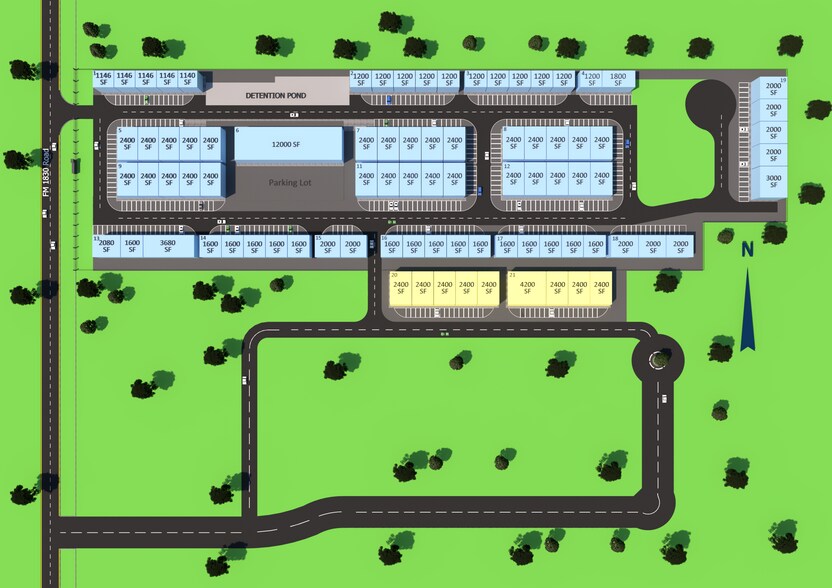 308 E Fm 1830, Argyle, TX à louer - Plan de site – Image 3 sur 18