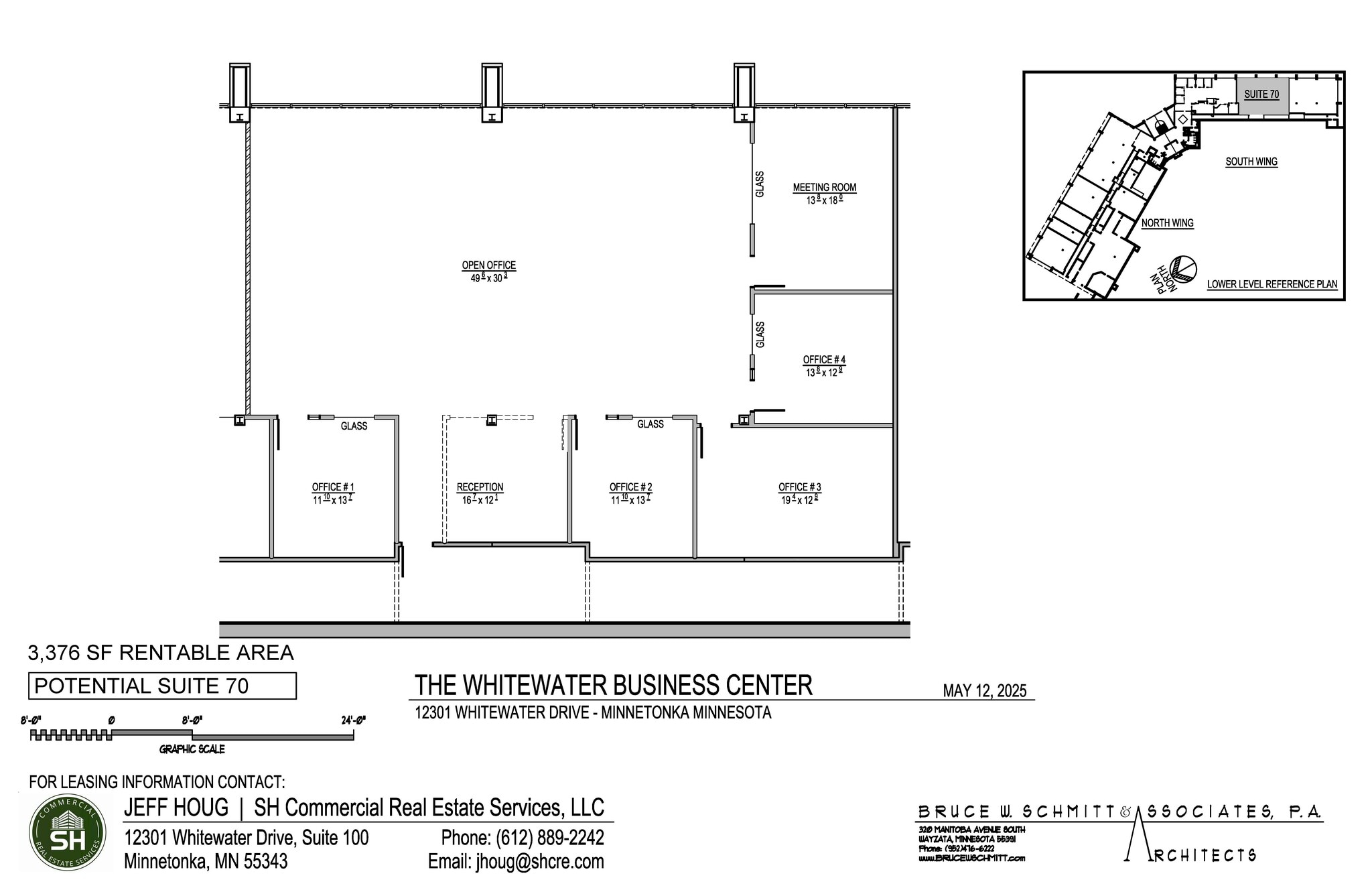 12301 Whitewater Dr, Minnetonka, MN à louer Plan d’étage– Image 1 sur 1