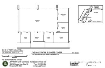 12301 Whitewater Dr, Minnetonka, MN à louer Plan d’étage– Image 1 sur 1