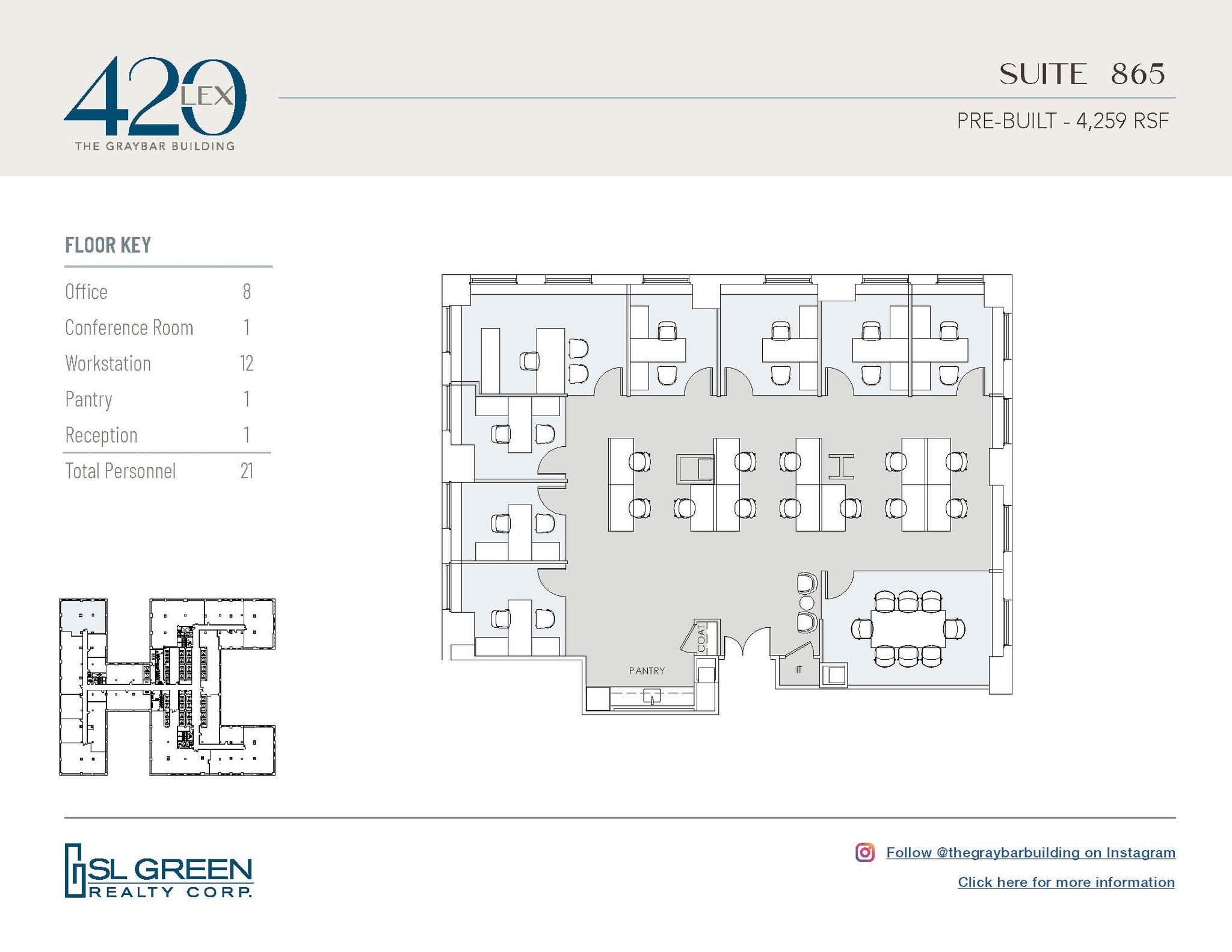 420 Lexington Ave, New York, NY à louer Plan d’étage– Image 1 sur 5