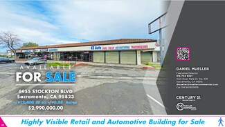 Plus de détails pour 6955 Stockton Blvd, Sacramento, CA - Local commercial à vendre