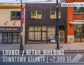 Plus de détails pour 314 Auburn Ave NE, Atlanta, GA - Local commercial à vendre