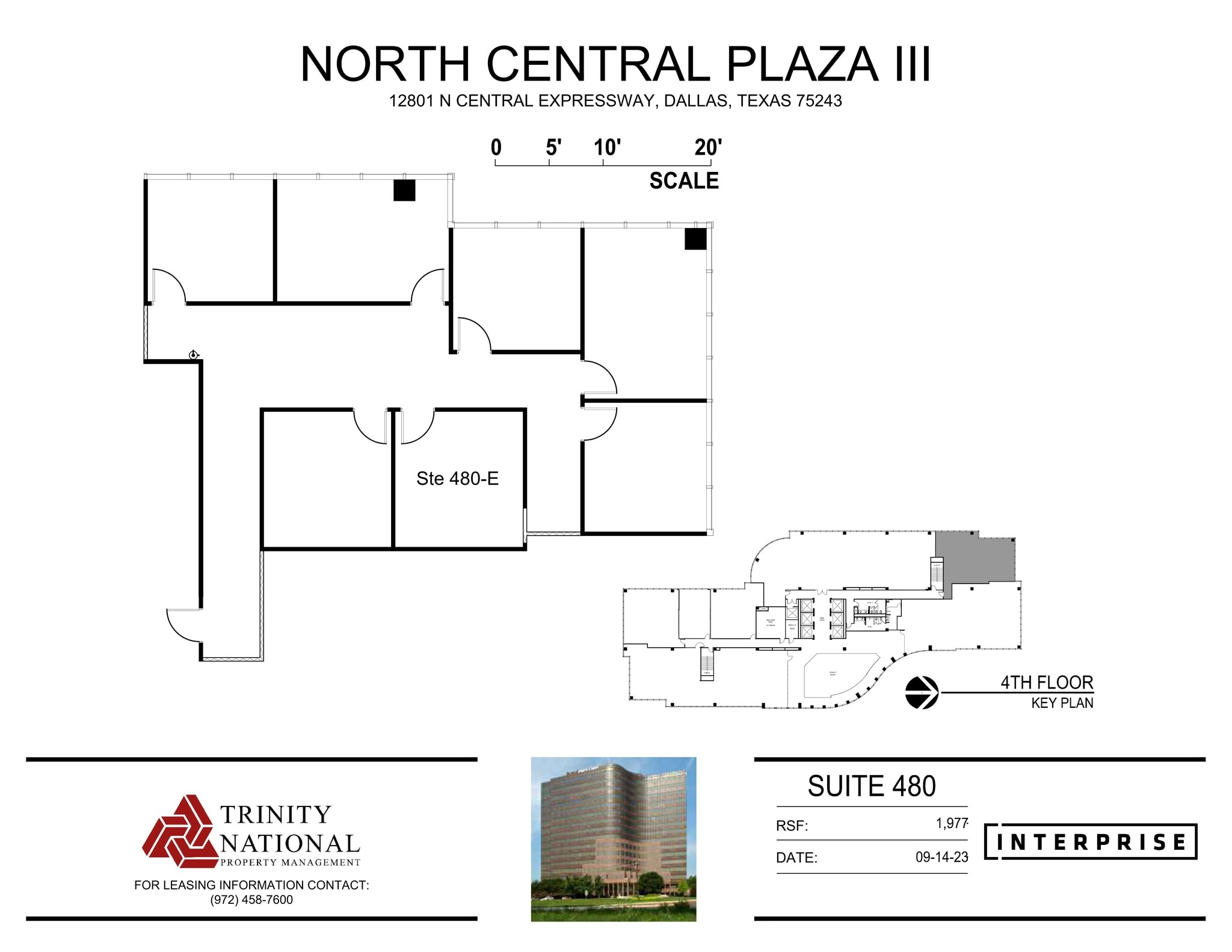12801 N Central Expy, Dallas, TX à louer Plan de site– Image 1 sur 2