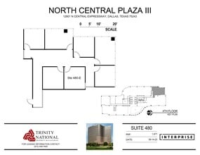 12801 N Central Expy, Dallas, TX à louer Plan de site– Image 1 sur 2