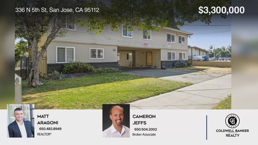 336 N 5th St, San Jose, CA à vendre - Vidéo sur l’annonce professionnelle – Image 2 sur 36