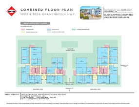 1003 Gravenstein Hwy, Sebastopol, CA à louer Plan d’étage– Image 1 sur 1
