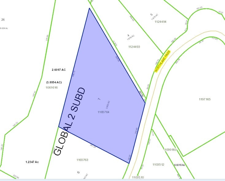 1648 N Lake Pass, Universal City, TX à vendre - Plan cadastral – Image 2 sur 6