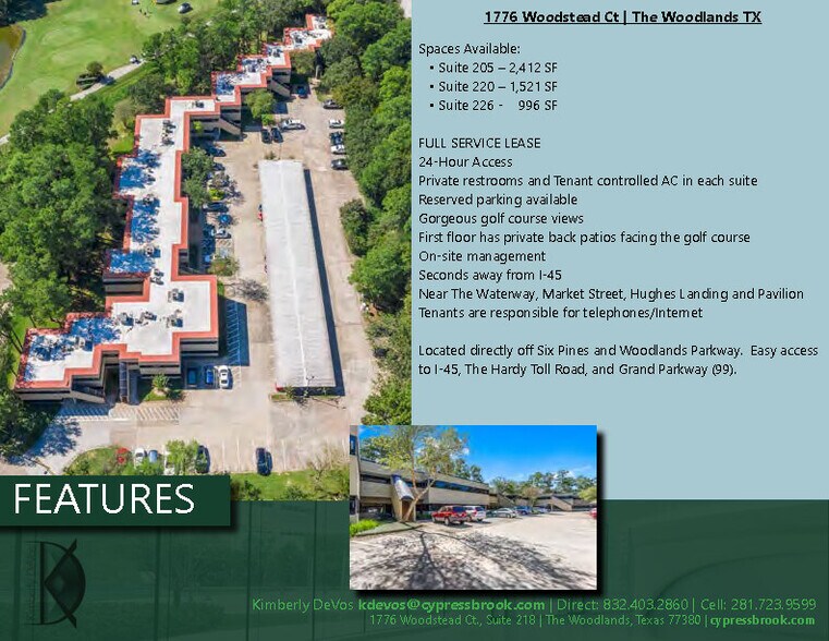 1776 Woodstead Ct, The Woodlands, TX à louer - Photo de l’immeuble – Image 2 sur 6