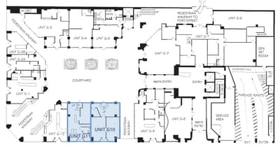 1001 Douglas St, Victoria, BC à louer Plan d’étage– Image 1 sur 1