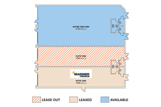 1300-1320 Hanover Ave, Allentown, PA à louer Plan d’étage– Image 2 sur 2