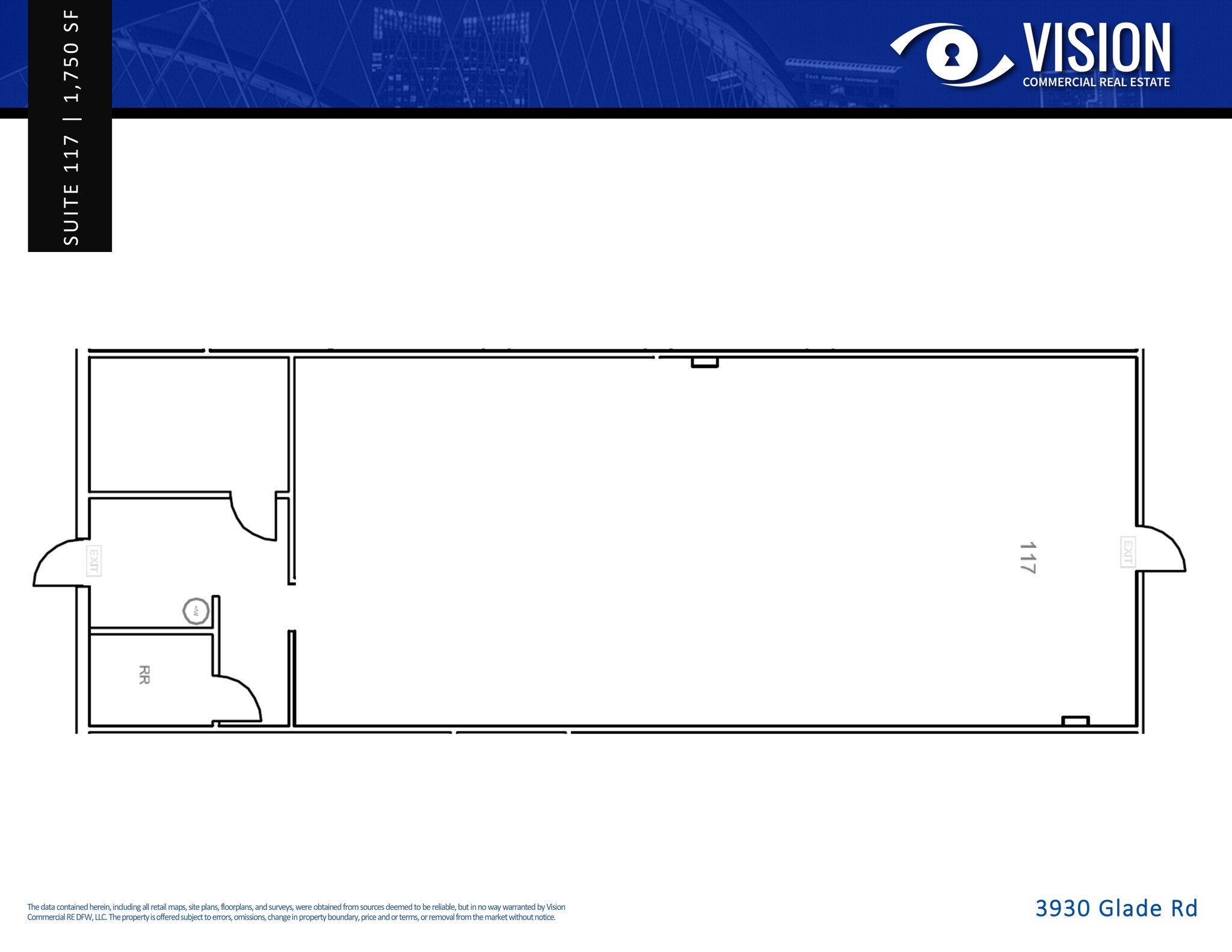 3930-4000 Glade Rd, Colleyville, TX à louer Plan de site– Image 1 sur 1