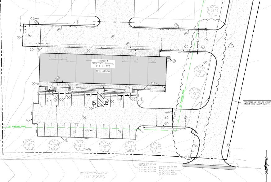 2906 Westward Dr, Nacogdoches, TX à louer - Plan de site – Image 3 sur 5