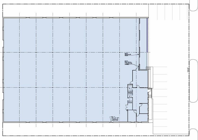 5119 Sharp St, Dallas, TX à louer - Plan d’étage – Image 2 sur 2