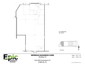 150-241 Consortium Crt, London, ON à louer Plan de site– Image 1 sur 1
