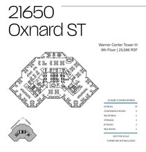 21600 Oxnard St, Woodland Hills, CA à louer Plan d’étage– Image 1 sur 1