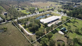 Plus de détails pour 3215 Huffman Eastgate Rd, Huffman, TX - Industriel/Logistique à louer