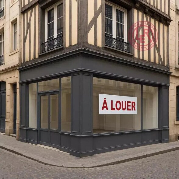 Local commercial dans Rouen à louer - Photo de l’immeuble – Image 1 sur 1