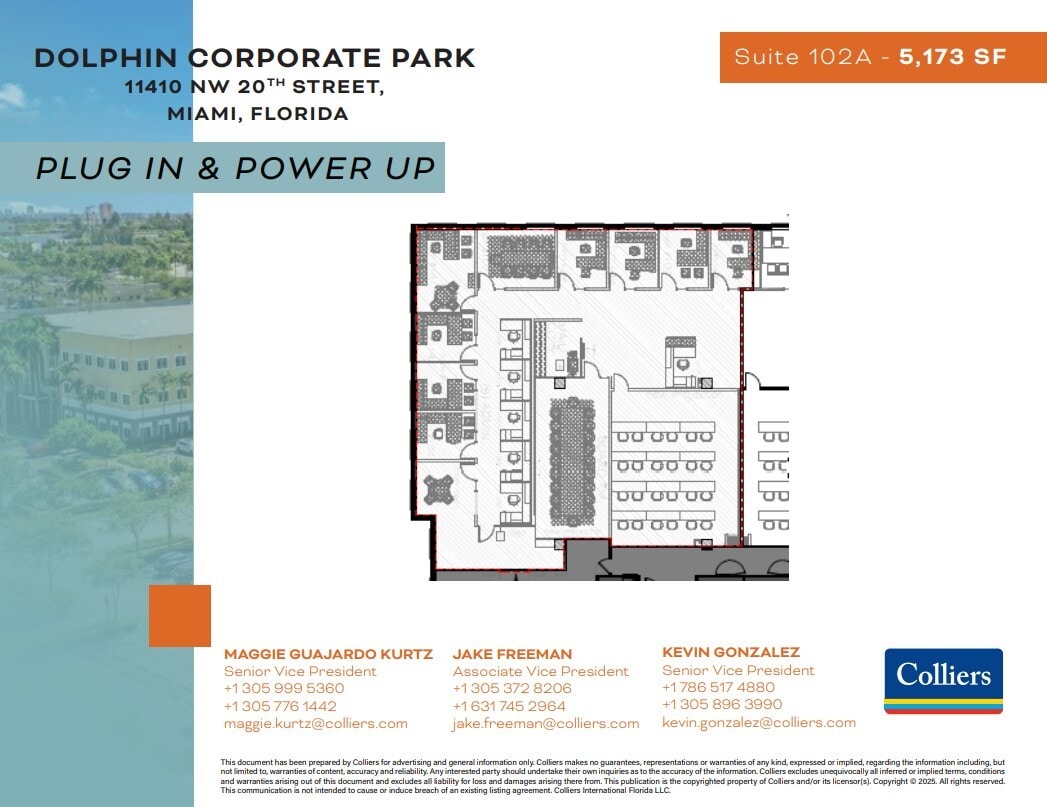 11410 NW 20th St, Miami, FL à louer Plan d’étage– Image 1 sur 1