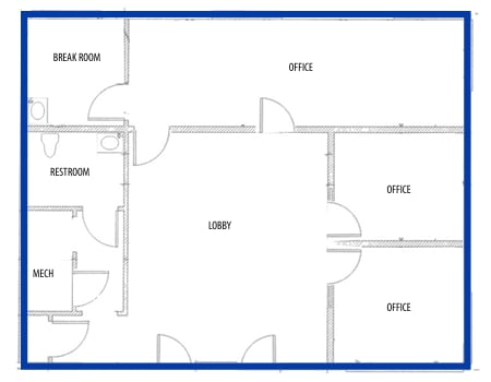 1023 W Lacrosse Ave, Coeur d'Alene, ID à louer - Plan d’étage – Image 2 sur 6