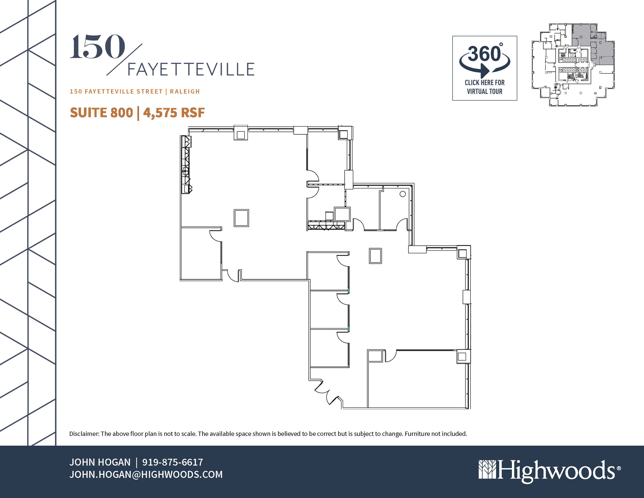 150 Fayetteville St, Raleigh, NC à louer Photo intérieure– Image 1 sur 1