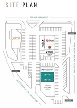 9964-9970 170th St NW, Edmonton, AB à louer Plan de site– Image 2 sur 2