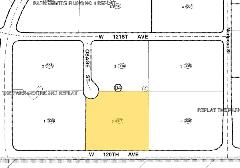 1499 W 120th Ave, Westminster, CO à louer - Plan cadastral – Image 2 sur 6