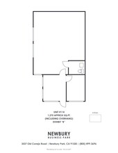 3529 Old Conejo Rd, Newbury Park, CA à louer Plan de site– Image 2 sur 2