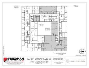 17197 N Laurel Park Dr, Livonia, MI à louer Plan d’étage– Image 2 sur 2