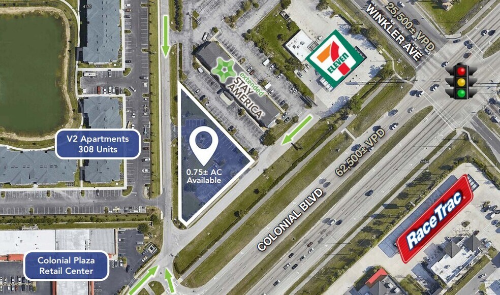 4393 Colonial Blvd, Fort Myers, FL à louer - Photo de l’immeuble – Image 2 sur 2